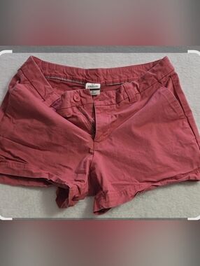 Magellan Outdoors Cotton-Blend Shorts Salmon Color Womens Size 4